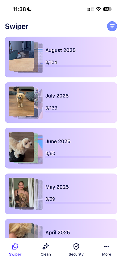 Storage Cleaner — экран 1